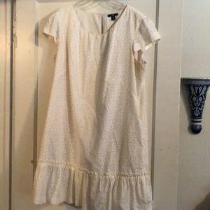 White pattern GAP dress